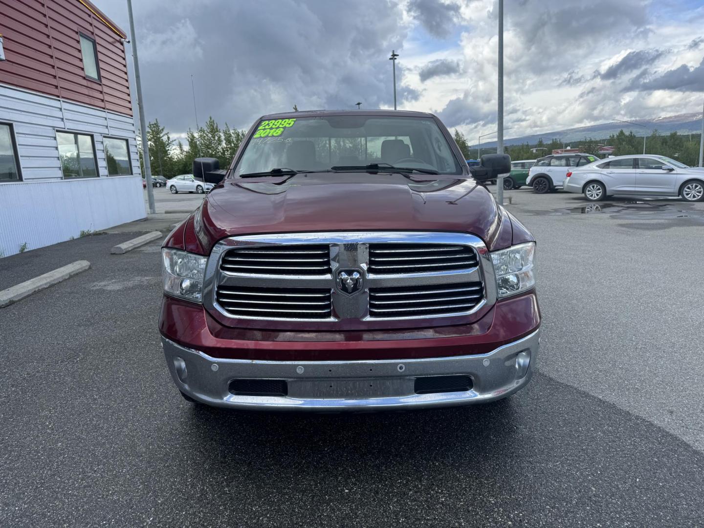 2018 RED RAM 1500 Big Horn Quad Cab 4WD (1C6RR7GTXJS) with an 5.7L V8 OHV 16V engine, 8A transmission, located at 1960 Industrial Drive, Wasilla, 99654, (907) 274-2277, 61.573475, -149.400146 - Photo#6