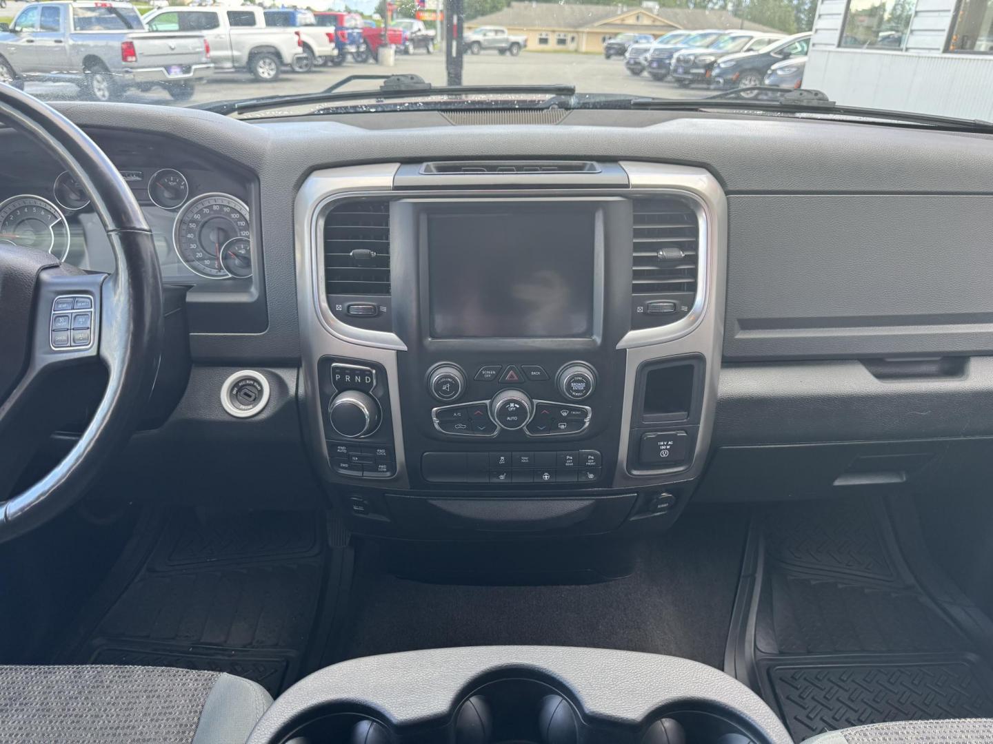 2018 RED RAM 1500 Big Horn Quad Cab 4WD (1C6RR7GTXJS) with an 5.7L V8 OHV 16V engine, 8A transmission, located at 1960 Industrial Drive, Wasilla, 99654, (907) 274-2277, 61.573475, -149.400146 - Photo#10