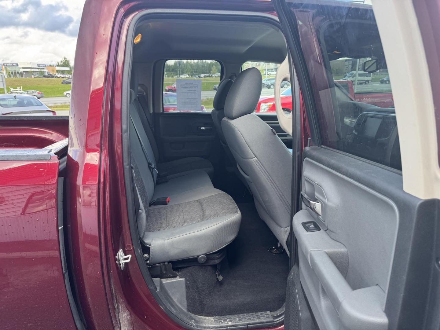 2018 RED RAM 1500 Big Horn Quad Cab 4WD (1C6RR7GTXJS) with an 5.7L V8 OHV 16V engine, 8A transmission, located at 1960 Industrial Drive, Wasilla, 99654, (907) 274-2277, 61.573475, -149.400146 - Photo#15