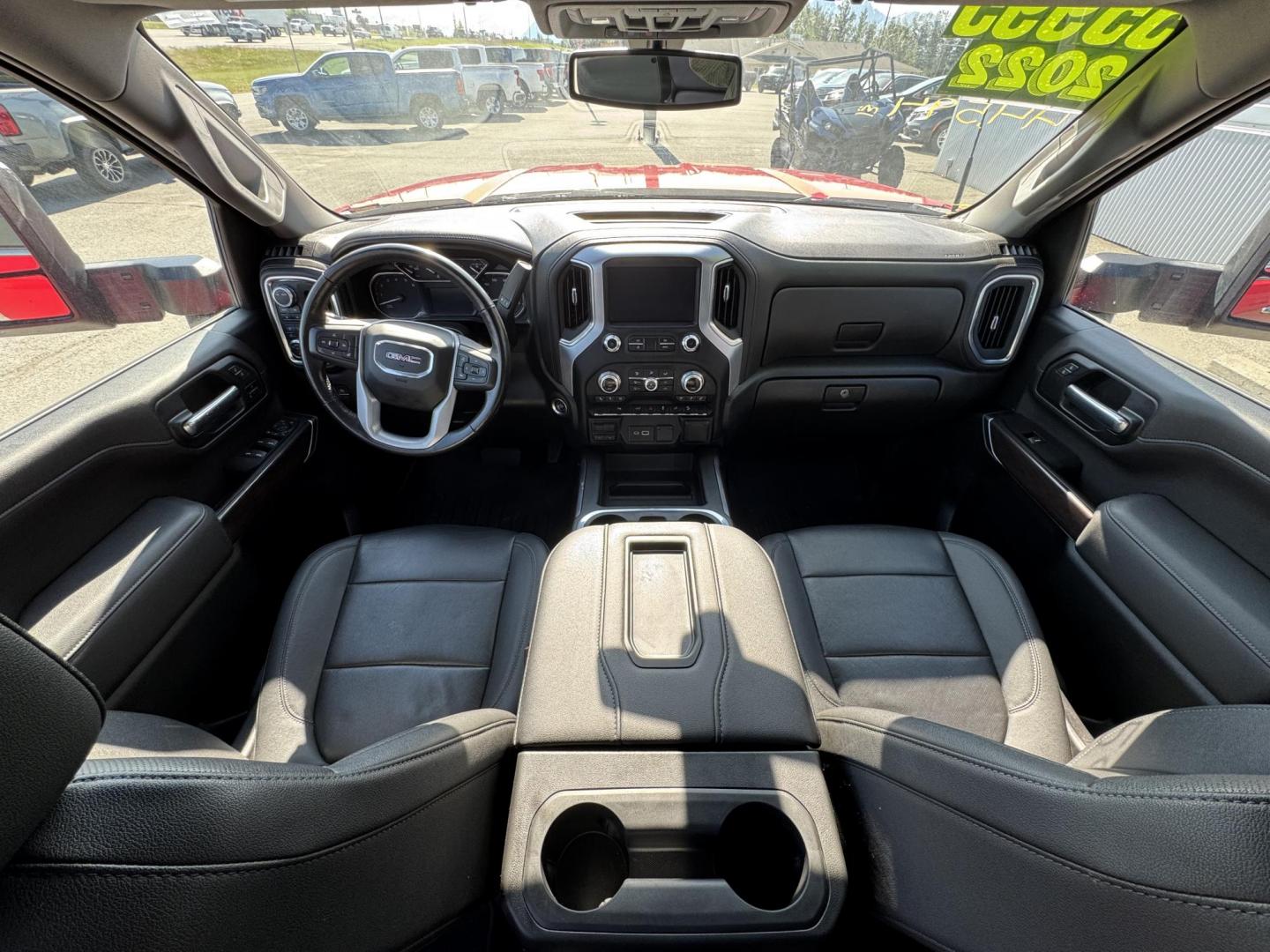 2022 RED GMC SIERRA 2500 SLT (1GT49NE76NF) with an 6.6L engine, Automatic transmission, located at 1960 Industrial Drive, Wasilla, 99654, (907) 274-2277, 61.573475, -149.400146 - Photo#8