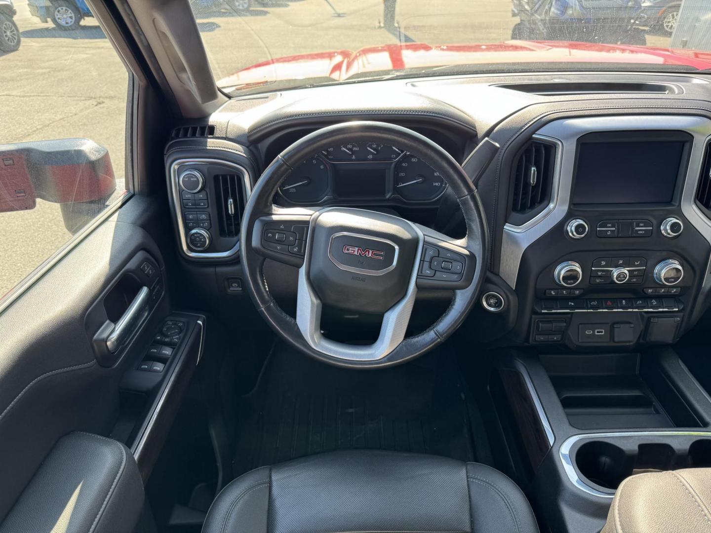 2022 RED GMC SIERRA 2500 SLT (1GT49NE76NF) with an 6.6L engine, Automatic transmission, located at 1960 Industrial Drive, Wasilla, 99654, (907) 274-2277, 61.573475, -149.400146 - Photo#9