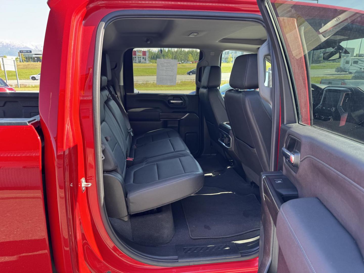 2022 RED GMC SIERRA 2500 SLT (1GT49NE76NF) with an 6.6L engine, Automatic transmission, located at 1960 Industrial Drive, Wasilla, 99654, (907) 274-2277, 61.573475, -149.400146 - Photo#16