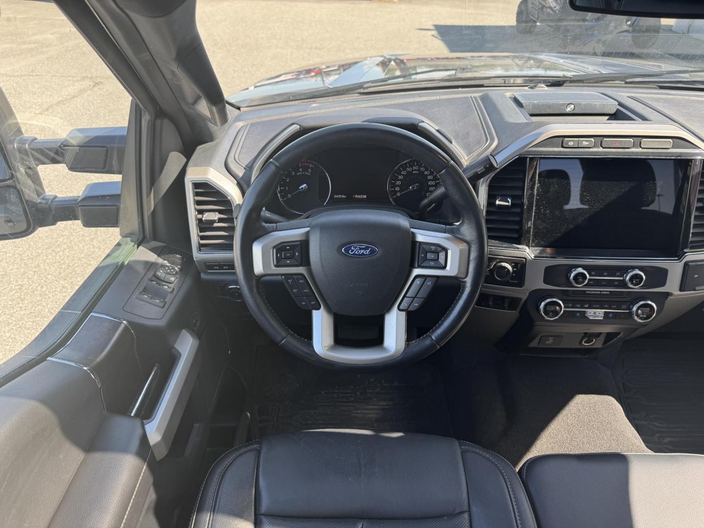 2022 GRAY Ford F-350 SD Lariet Crew Cab Long Bed 4WD (1FT8W3BT1NE) with an 6.7L V8 OHV 16V DIESEL engine, 6A transmission, located at 1960 Industrial Drive, Wasilla, 99654, (907) 274-2277, 61.573475, -149.400146 - Photo#9
