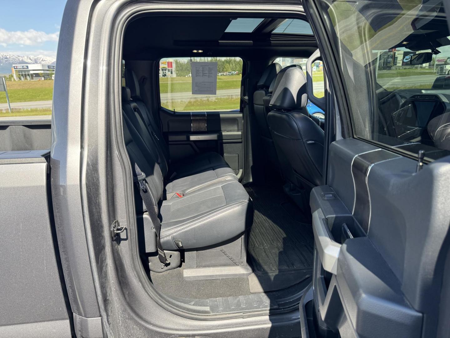 2022 GRAY Ford F-350 SD Lariet Crew Cab Long Bed 4WD (1FT8W3BT1NE) with an 6.7L V8 OHV 16V DIESEL engine, 6A transmission, located at 1960 Industrial Drive, Wasilla, 99654, (907) 274-2277, 61.573475, -149.400146 - Photo#15