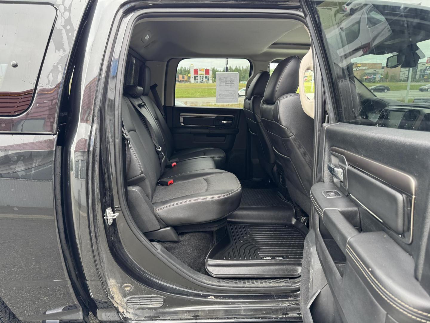 2017 BLACK RAM 1500 Sport Crew Cab SWB 4WD (1C6RR7MT3HS) with an 5.7L V8 OHV 16V engine, 8A transmission, located at 1960 Industrial Drive, Wasilla, 99654, (907) 274-2277, 61.573475, -149.400146 - Photo#15