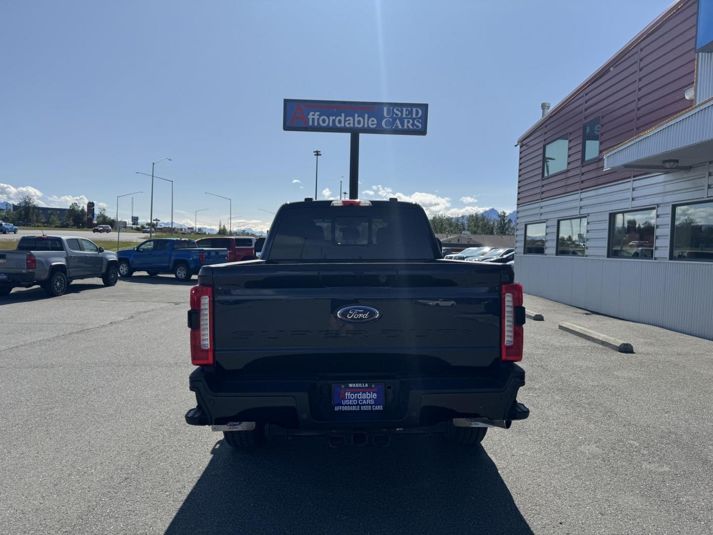 2024 BLUE Ford F-250 SD XLT Crew Cab 4WD (1FT8W2BN0RE) with an 7.3L V8 OHV 16V engine, 6A transmission, located at 1960 Industrial Drive, Wasilla, 99654, (907) 274-2277, 61.573475, -149.400146 - Photo#2