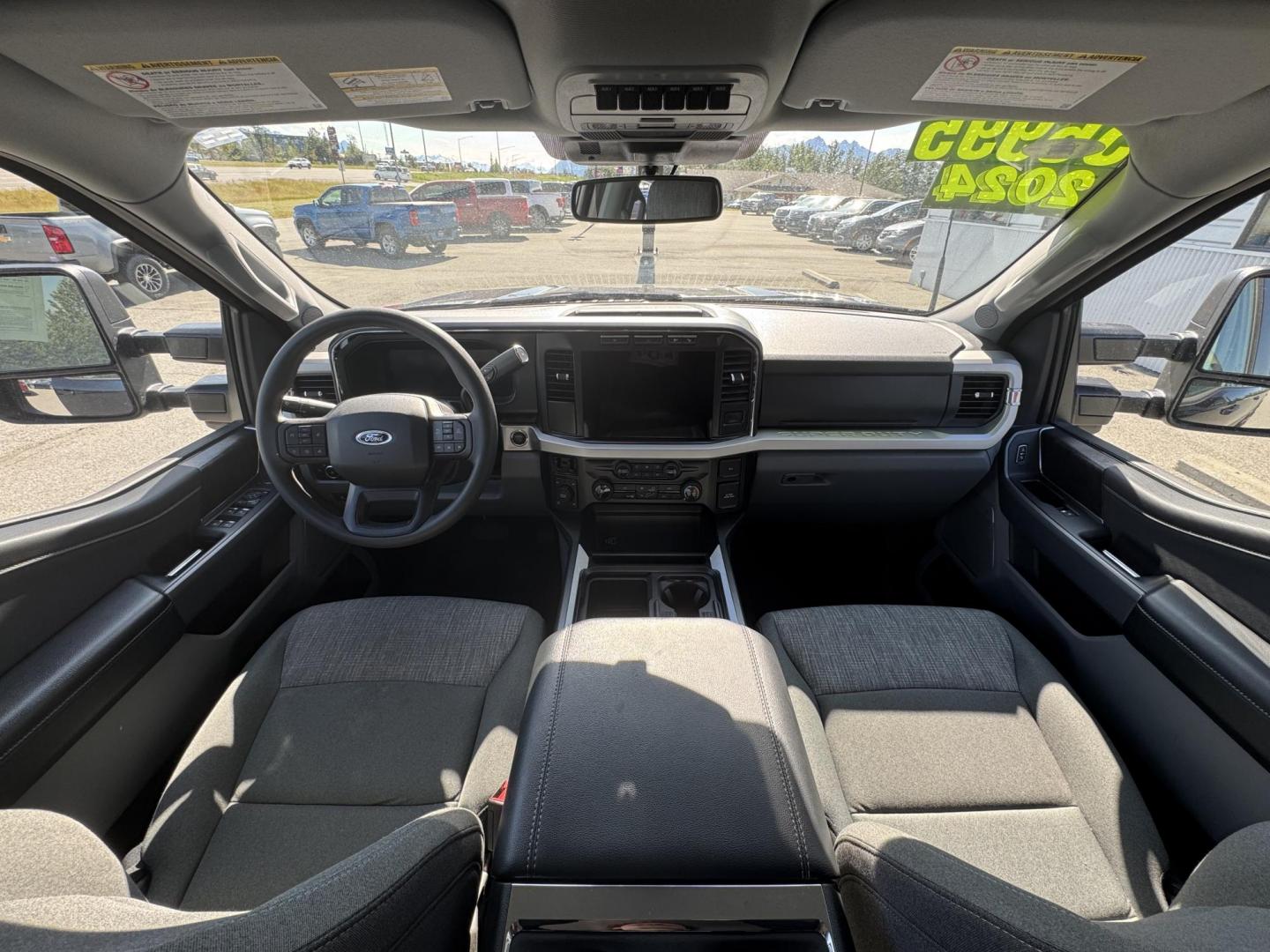 2024 BLUE Ford F-250 SD XLT Crew Cab 4WD (1FT8W2BN0RE) with an 7.3L V8 OHV 16V engine, 6A transmission, located at 1960 Industrial Drive, Wasilla, 99654, (907) 274-2277, 61.573475, -149.400146 - Photo#8