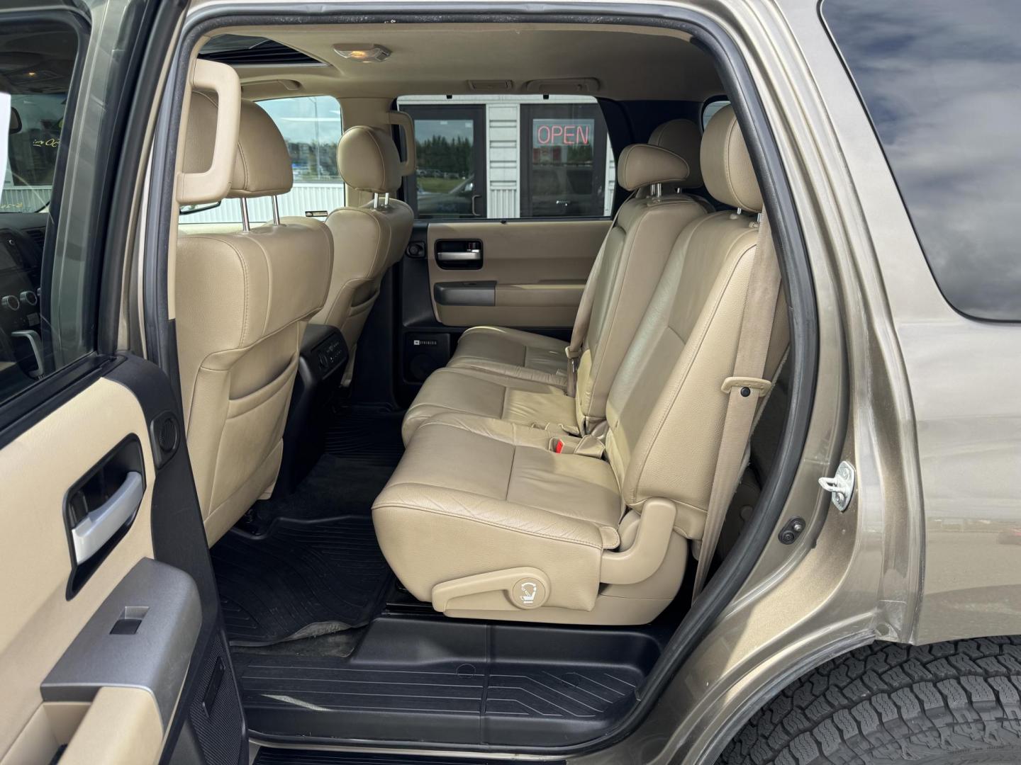 2016 GREEN Toyota Sequoia Limited 4WD (5TDJY5G11GS) with an 5.7L V8 DOHC 32V engine, 6A transmission, located at 1960 Industrial Drive, Wasilla, 99654, (907) 274-2277, 61.573475, -149.400146 - Photo#12