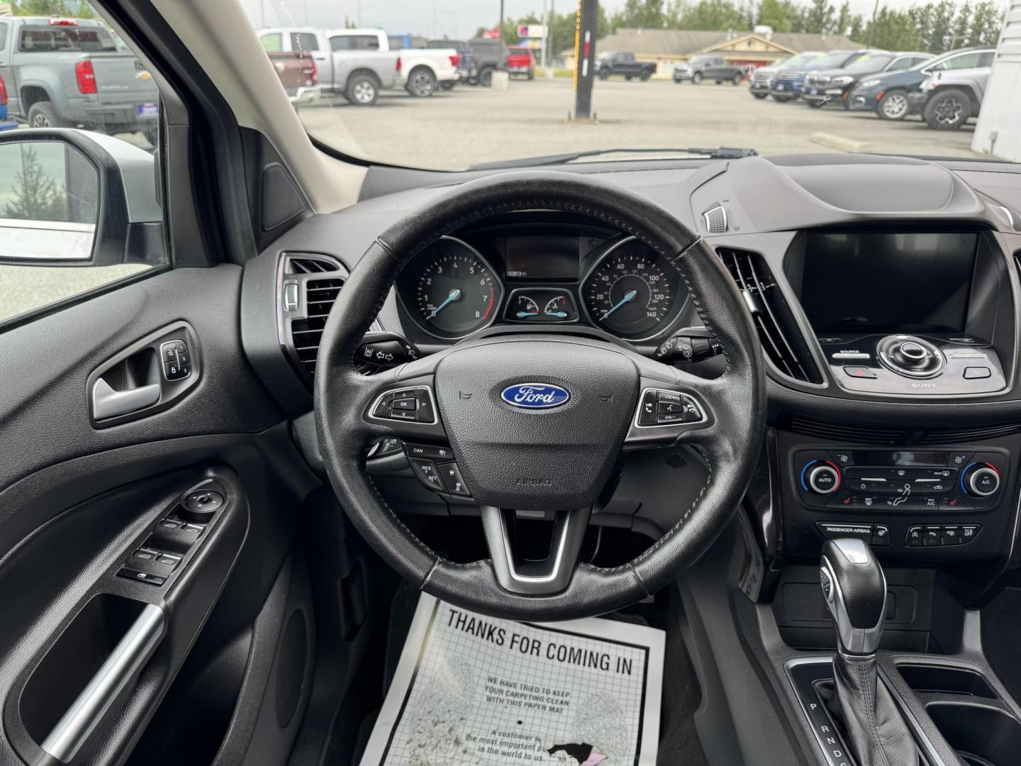 2019 SILVER Ford Escape Titanium 4WD (1FMCU9J95KU) with an 2.0L L4 DOHC 16V engine, 6A transmission, located at 1960 Industrial Drive, Wasilla, 99654, (907) 274-2277, 61.573475, -149.400146 - Photo#9