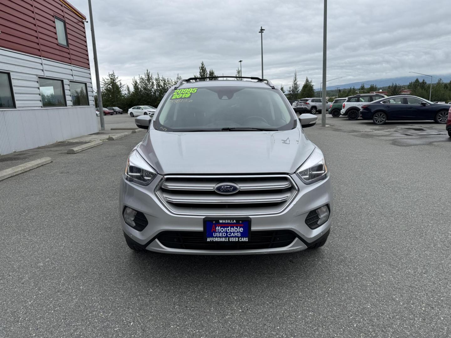 2019 SILVER Ford Escape Titanium 4WD (1FMCU9J95KU) with an 2.0L L4 DOHC 16V engine, 6A transmission, located at 1960 Industrial Drive, Wasilla, 99654, (907) 274-2277, 61.573475, -149.400146 - Photo#6