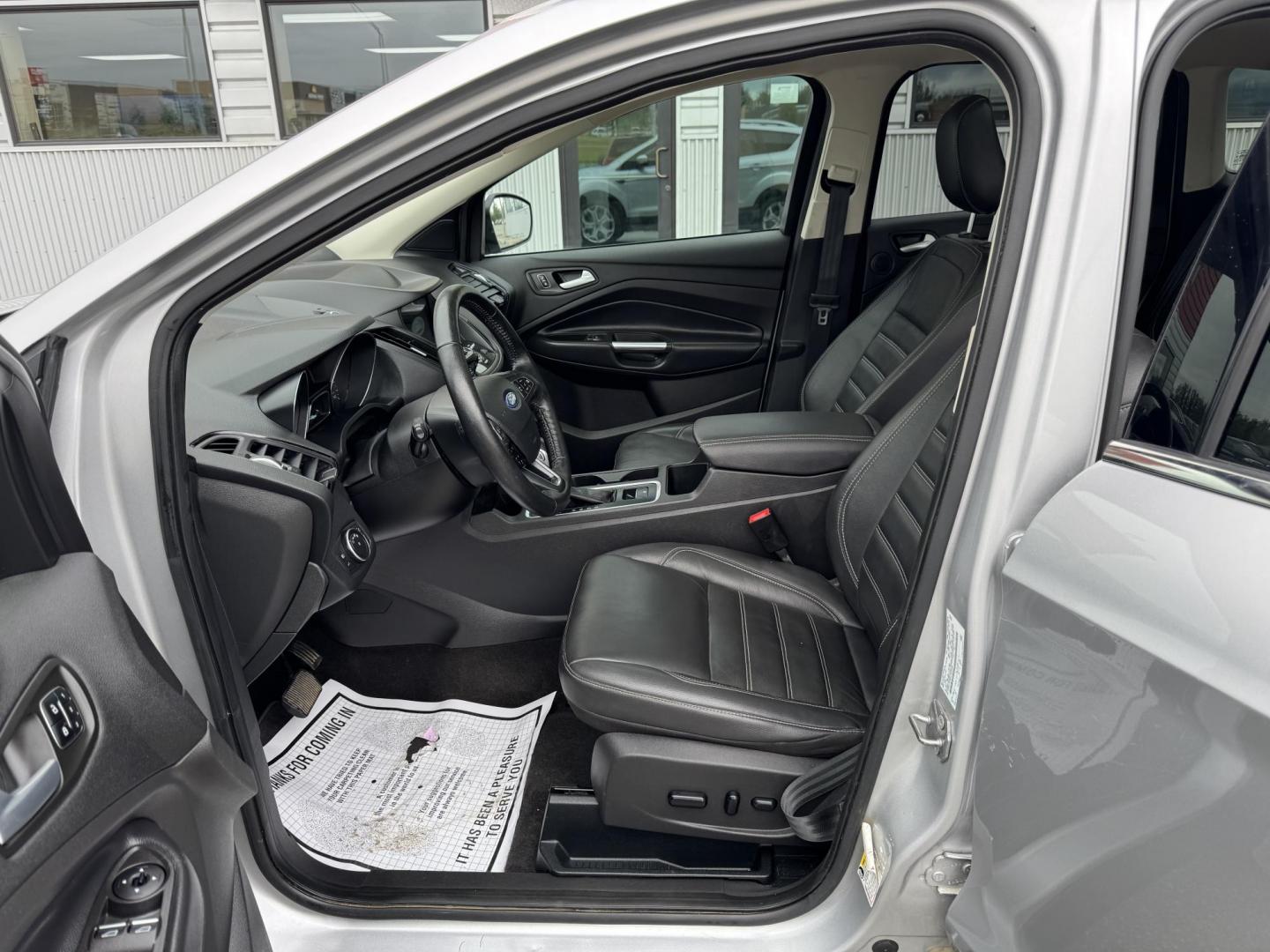 2019 SILVER Ford Escape Titanium 4WD (1FMCU9J95KU) with an 2.0L L4 DOHC 16V engine, 6A transmission, located at 1960 Industrial Drive, Wasilla, 99654, (907) 274-2277, 61.573475, -149.400146 - Photo#13