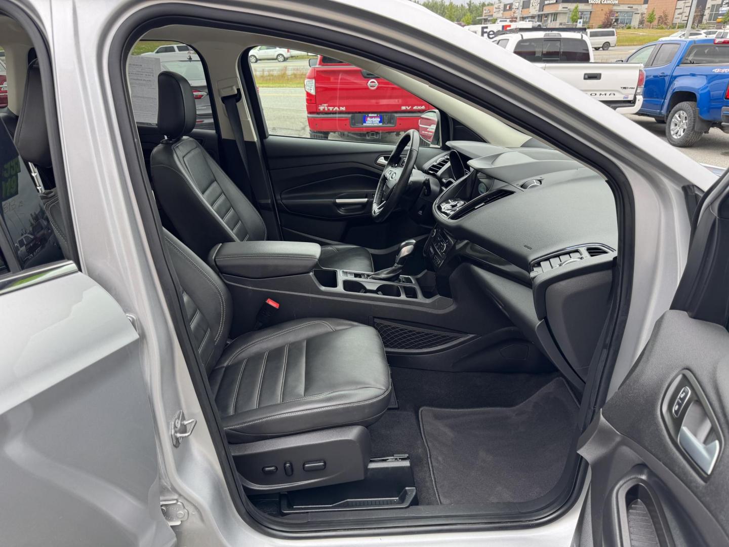 2019 SILVER Ford Escape Titanium 4WD (1FMCU9J95KU) with an 2.0L L4 DOHC 16V engine, 6A transmission, located at 1960 Industrial Drive, Wasilla, 99654, (907) 274-2277, 61.573475, -149.400146 - Photo#16