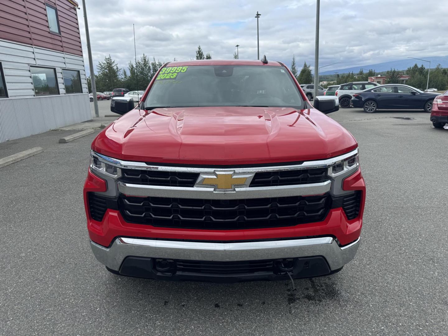 2023 RED Chevrolet Silverado 1500 LT Crew Cab 4WD (1GCUDDED4PZ) with an 5.3L V8 OHV 16V engine, 6A transmission, located at 1960 Industrial Drive, Wasilla, 99654, (907) 274-2277, 61.573475, -149.400146 - Photo#6