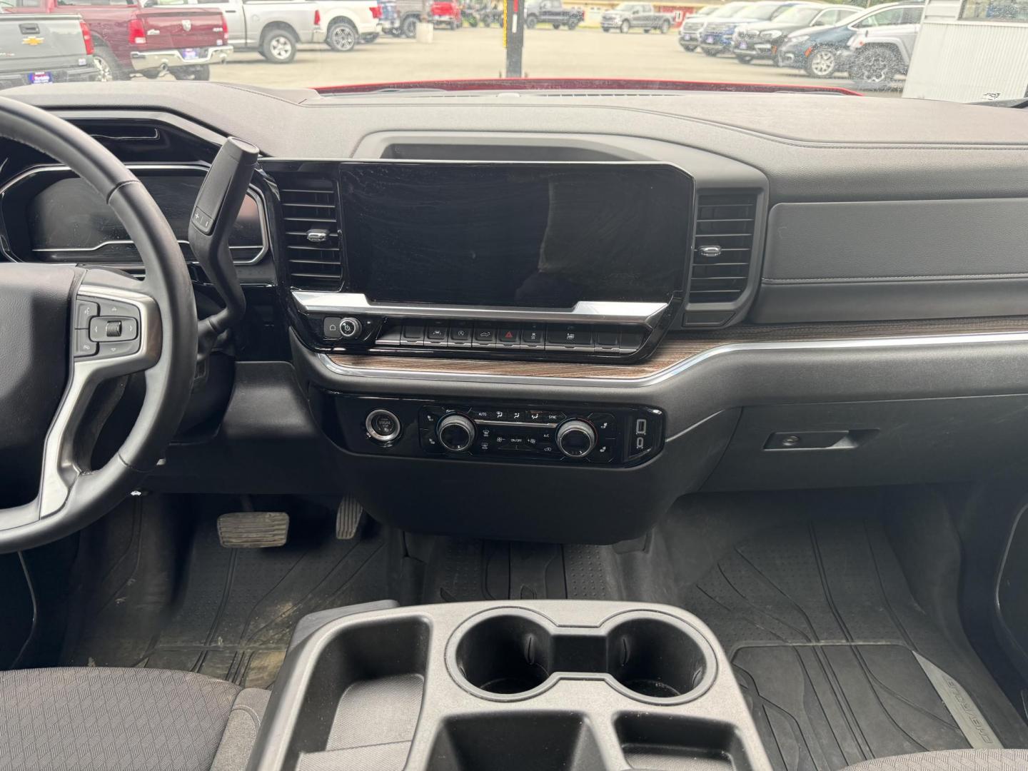 2023 RED Chevrolet Silverado 1500 LT Crew Cab 4WD (1GCUDDED4PZ) with an 5.3L V8 OHV 16V engine, 6A transmission, located at 1960 Industrial Drive, Wasilla, 99654, (907) 274-2277, 61.573475, -149.400146 - Photo#10