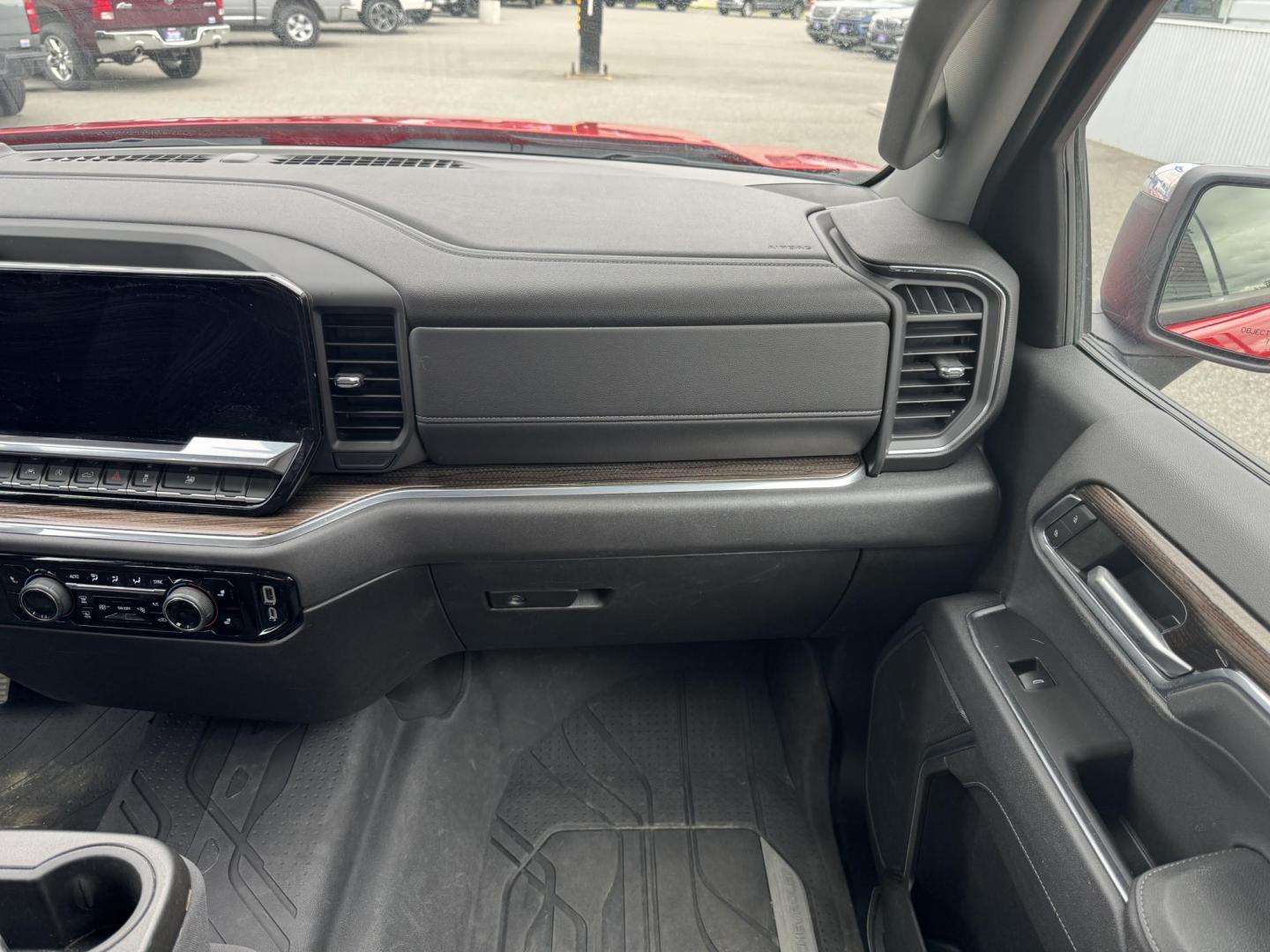 2023 RED Chevrolet Silverado 1500 LT Crew Cab 4WD (1GCUDDED4PZ) with an 5.3L V8 OHV 16V engine, 6A transmission, located at 1960 Industrial Drive, Wasilla, 99654, (907) 274-2277, 61.573475, -149.400146 - Photo#11
