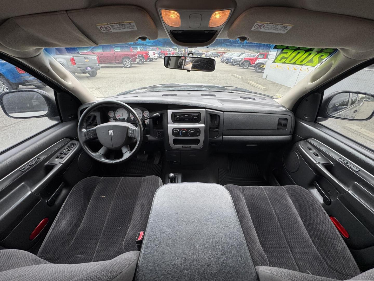 2005 SILVER Dodge Ram 1500 Quad Cab Daytona 4WD (1D7HU18D05J) with an 5.7L V8 OHV 16V engine, 5-Speed Automatic Overdrive transmission, located at 1960 Industrial Drive, Wasilla, 99654, (907) 274-2277, 61.573475, -149.400146 - Photo#7