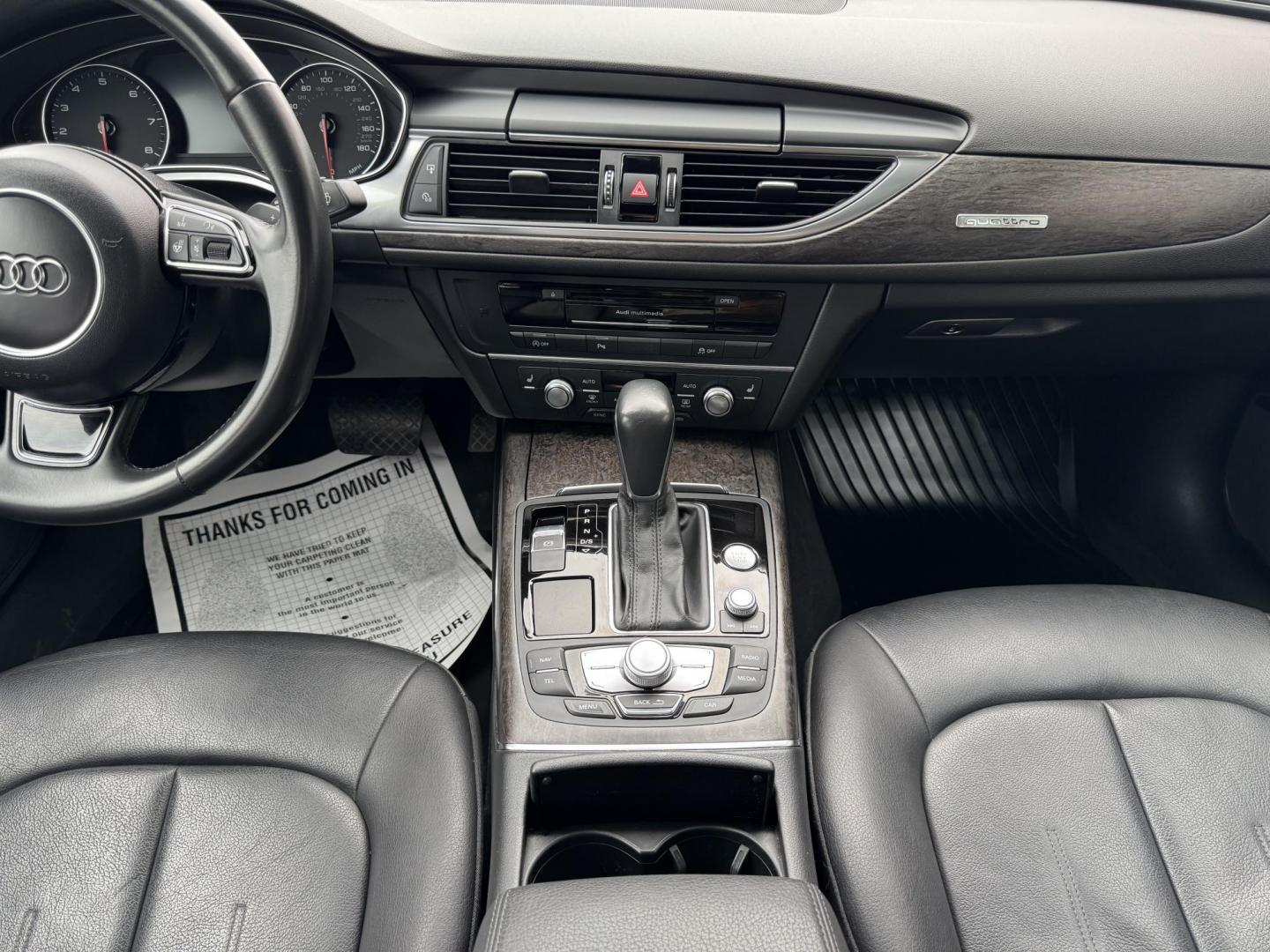 2018 RED Audi A6 2.0T Premium Plus quattro (WAUG8BFC2JN) with an 2.0L L4 DOHC 16V engine, 8A transmission, located at 1960 Industrial Drive, Wasilla, 99654, (907) 274-2277, 61.573475, -149.400146 - Photo#10
