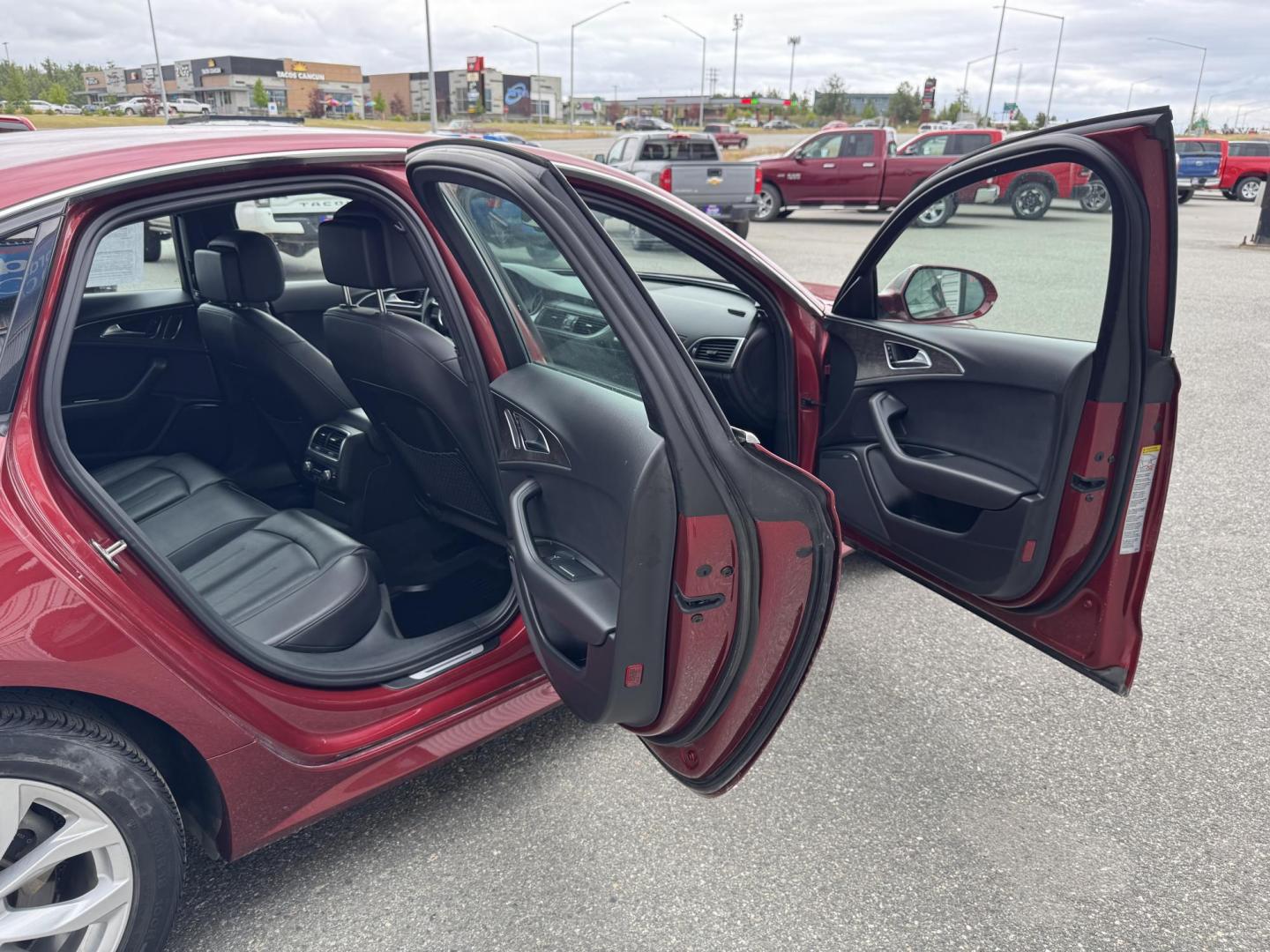 2018 RED Audi A6 2.0T Premium Plus quattro (WAUG8BFC2JN) with an 2.0L L4 DOHC 16V engine, 8A transmission, located at 1960 Industrial Drive, Wasilla, 99654, (907) 274-2277, 61.573475, -149.400146 - Photo#17