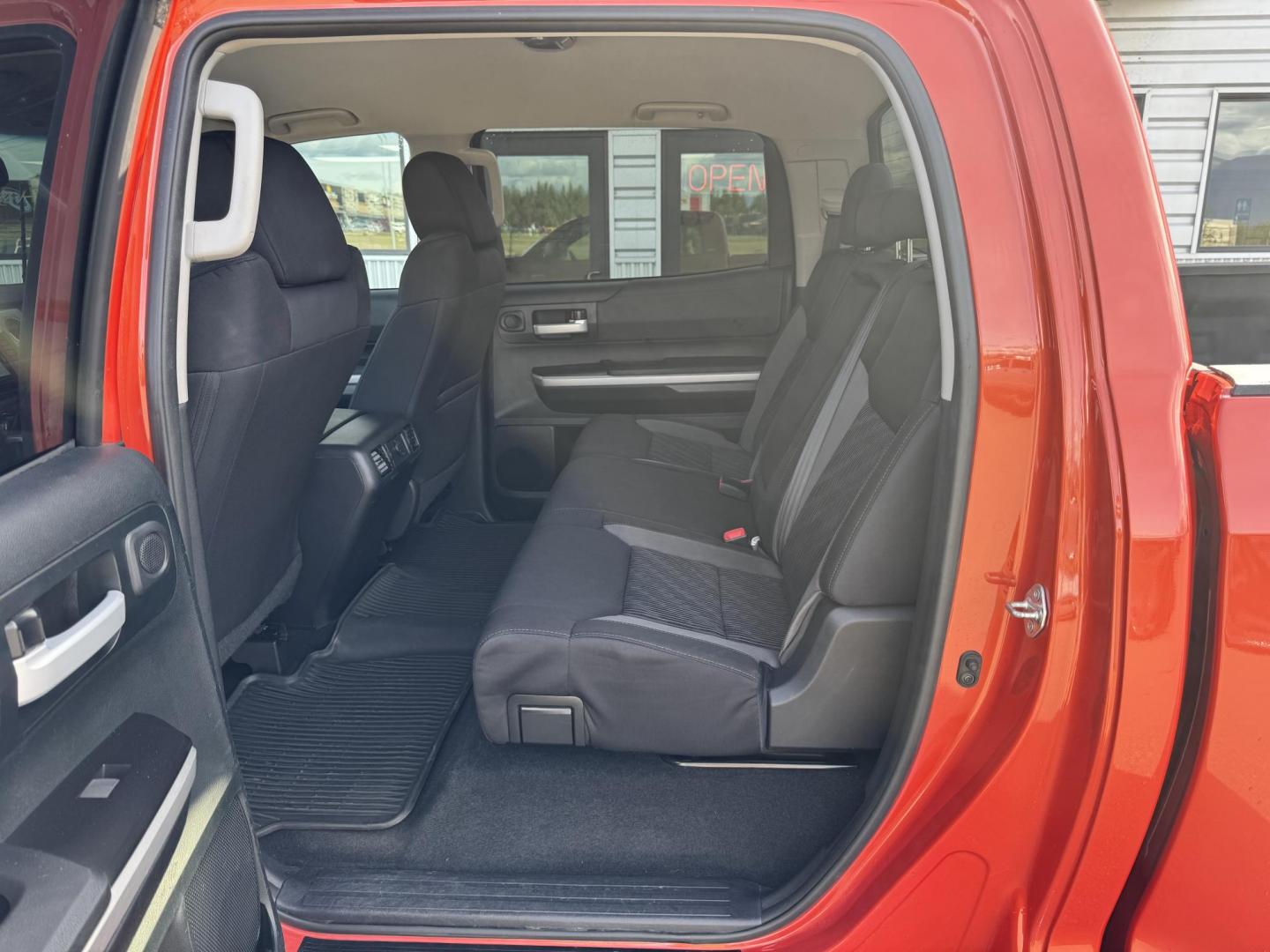 2017 Orange Toyota Tundra SR5 5.7L V8 CrewMax TRD Off Road 4WD (5TFDY5F19HX) with an 5.7L V8 DOHC 32V engine, 6A transmission, located at 1960 Industrial Drive, Wasilla, 99654, (907) 274-2277, 61.573475, -149.400146 - Photo#11