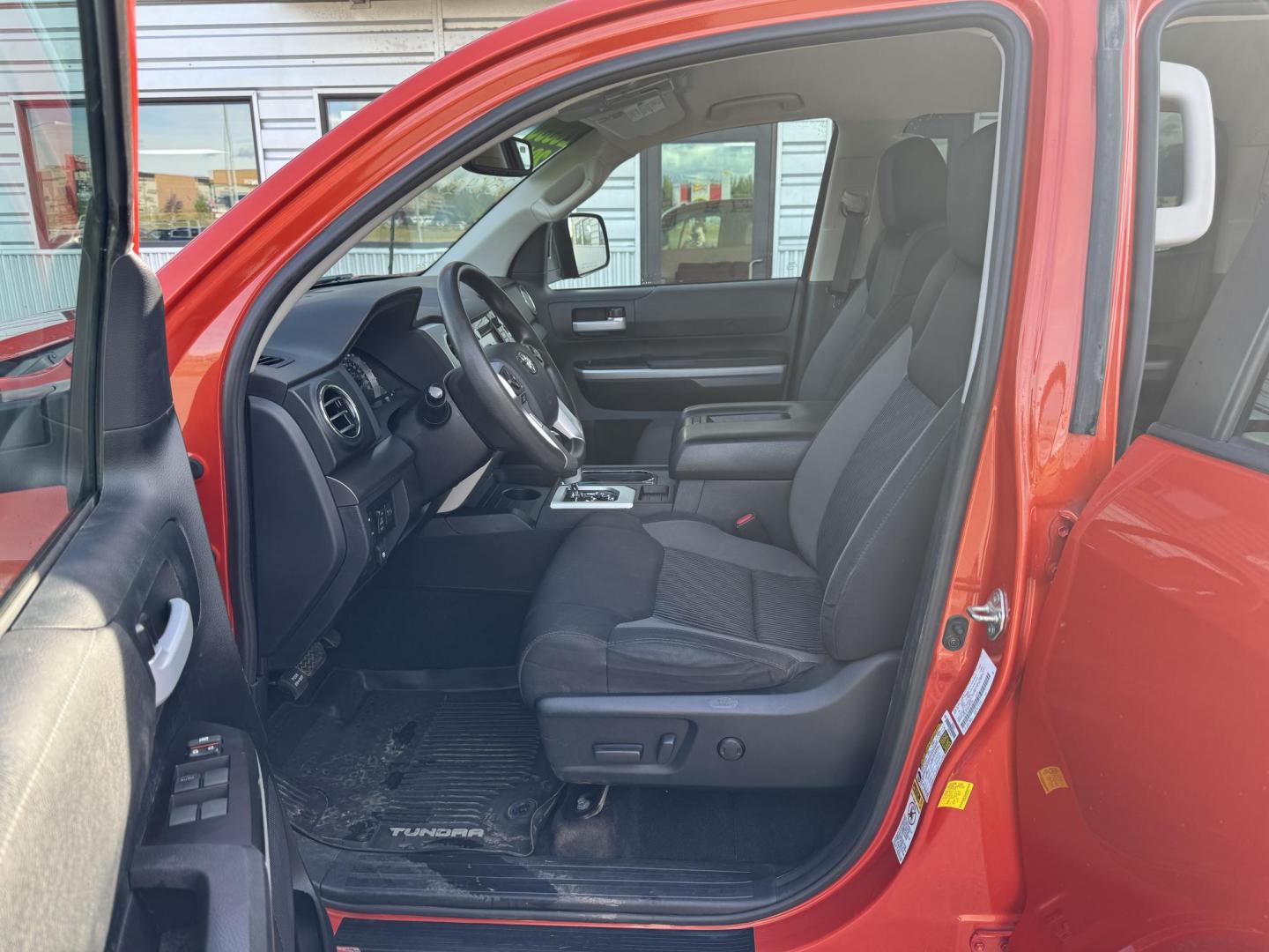 2017 Orange Toyota Tundra SR5 5.7L V8 CrewMax TRD Off Road 4WD (5TFDY5F19HX) with an 5.7L V8 DOHC 32V engine, 6A transmission, located at 1960 Industrial Drive, Wasilla, 99654, (907) 274-2277, 61.573475, -149.400146 - Photo#12