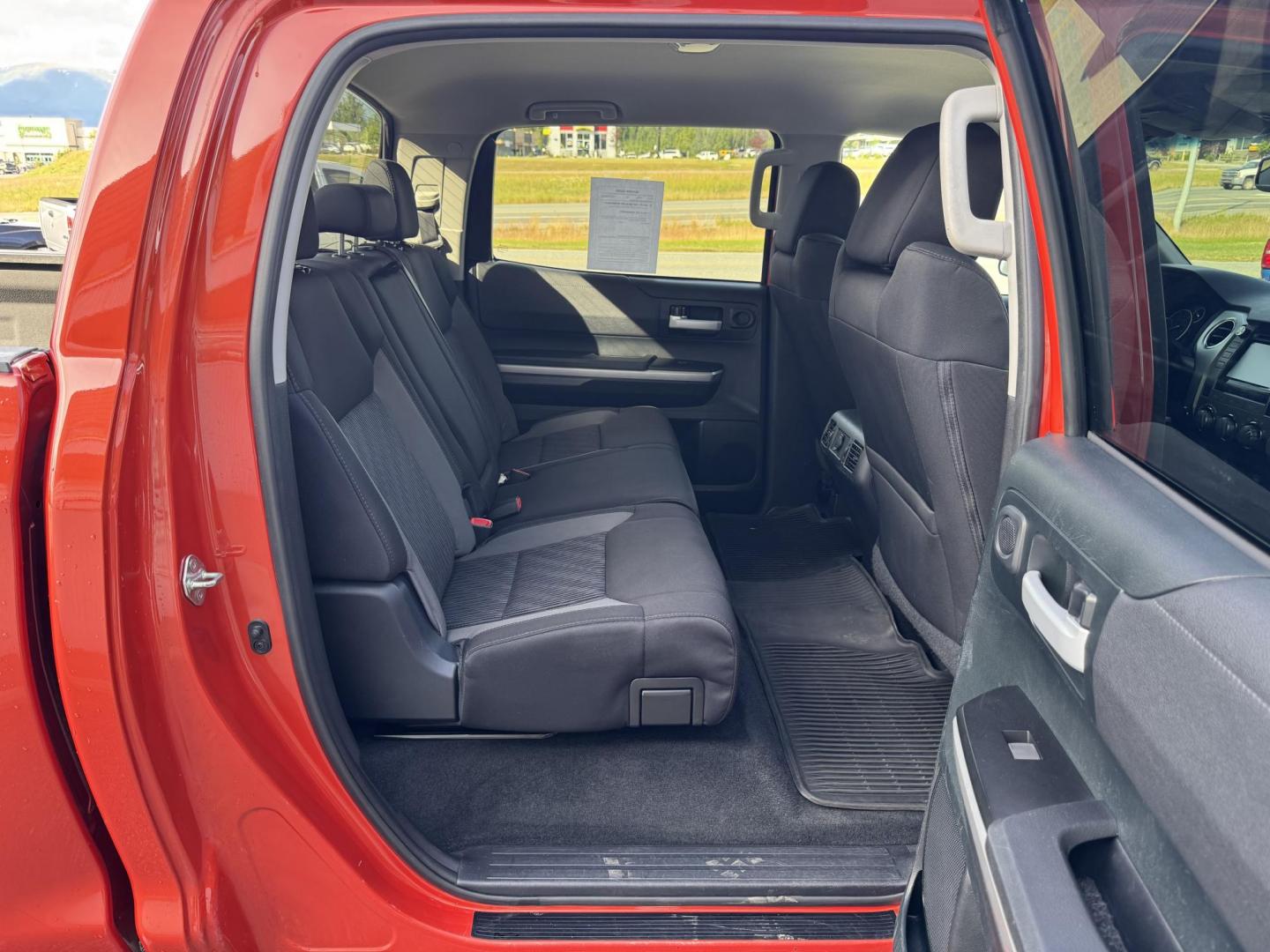 2017 Orange Toyota Tundra SR5 5.7L V8 CrewMax TRD Off Road 4WD (5TFDY5F19HX) with an 5.7L V8 DOHC 32V engine, 6A transmission, located at 1960 Industrial Drive, Wasilla, 99654, (907) 274-2277, 61.573475, -149.400146 - Photo#14