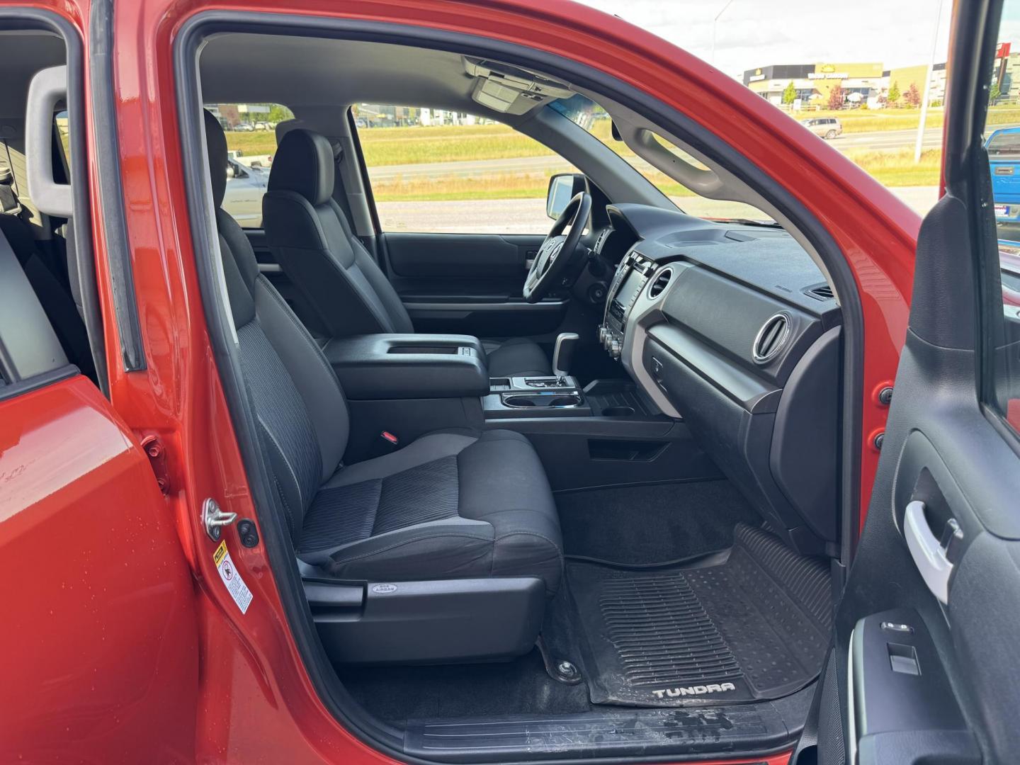 2017 Orange Toyota Tundra SR5 5.7L V8 CrewMax TRD Off Road 4WD (5TFDY5F19HX) with an 5.7L V8 DOHC 32V engine, 6A transmission, located at 1960 Industrial Drive, Wasilla, 99654, (907) 274-2277, 61.573475, -149.400146 - Photo#15