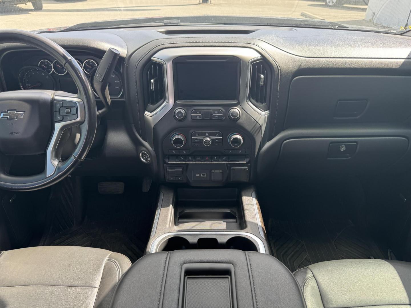 2020 BLUE Chevrolet Silverado 1500 LT Trail Boss Crew Cab 4WD (3GCPYFED2LG) with an 5.3L V8 OHV 16V engine, 6A transmission, located at 1960 Industrial Drive, Wasilla, 99654, (907) 274-2277, 61.573475, -149.400146 - Photo#10