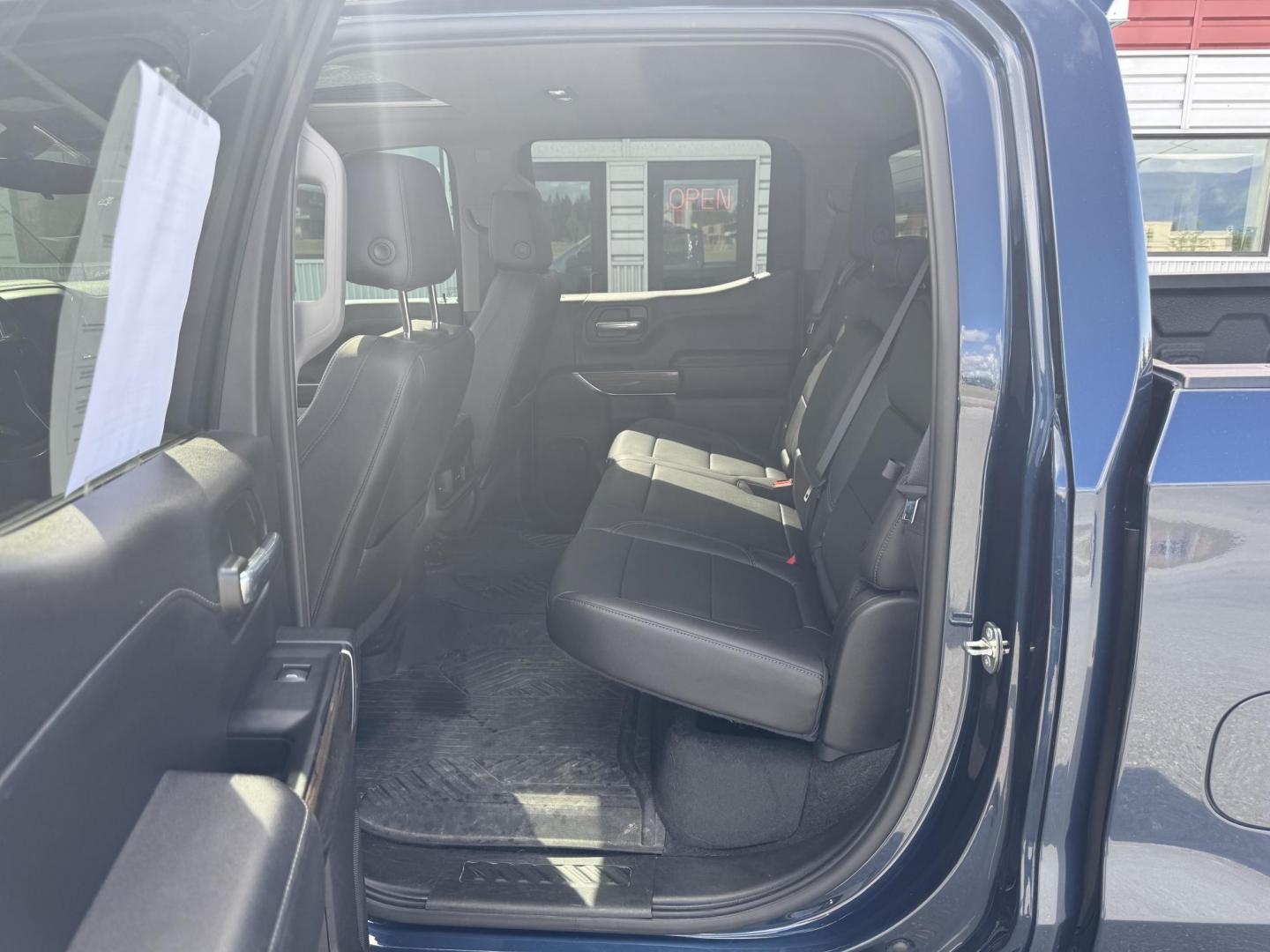 2020 BLUE Chevrolet Silverado 1500 LT Trail Boss Crew Cab 4WD (3GCPYFED2LG) with an 5.3L V8 OHV 16V engine, 6A transmission, located at 1960 Industrial Drive, Wasilla, 99654, (907) 274-2277, 61.573475, -149.400146 - Photo#13